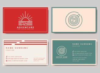 45款简约名片设计模板