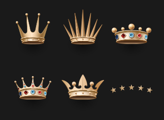 19款皇冠王冠元素