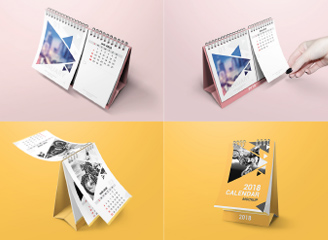 73款日历台历挂历年历样机