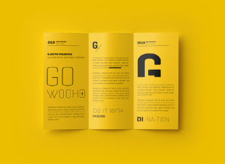 165款对折页三折页四折页样机