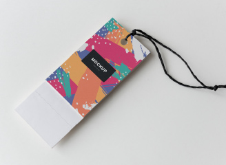 66款服装吊牌标签样机