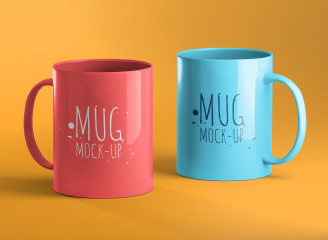 46款马克杯陶瓷茶杯水杯样机