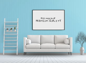 164款室内场景装饰画海报样机