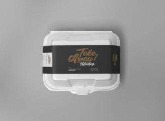 25款外卖盒样机