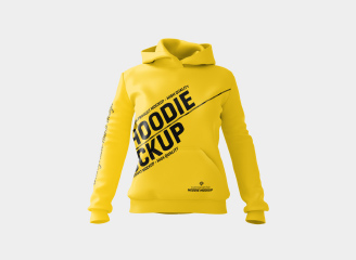 12款秋冬装男女长袖连帽卫衣工作服样机