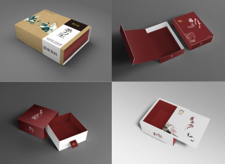 10款包装盒礼盒样机贴图