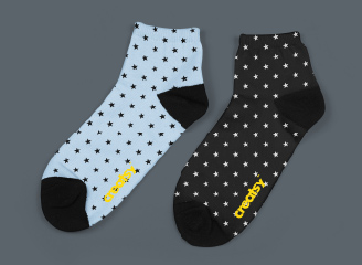 17款袜子短袜样机