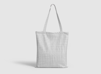 10款手提购物环保帆布袋样机