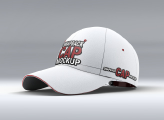 7款运动棒球帽鸭舌帽样机