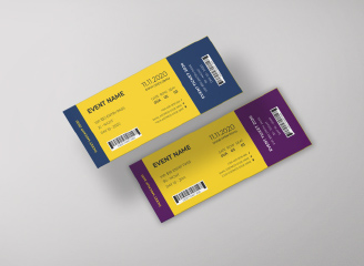 16款优惠券活动门票样机