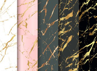 21款矢量大理石金色质感纹理背景