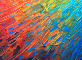 36款抽象油画油彩涂抹笔触质感背景