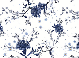 17款矢量雅致中式花纹