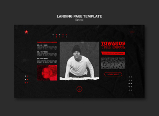 19款体育运动篮球俱乐部比赛宣传招新广告海报单页模板