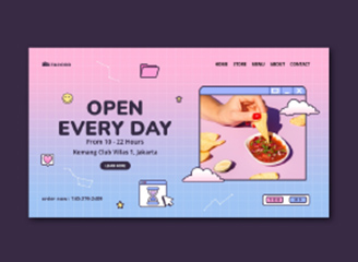 11款墨西哥卷饼餐饮快餐厅海报单页活动banner模板