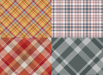 47款格子无缝平铺花纹