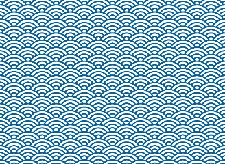 52款青海波鱼鳞纹花纹