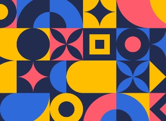 210款平面几何马赛克图形花纹