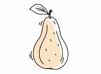 73款梨插画元素